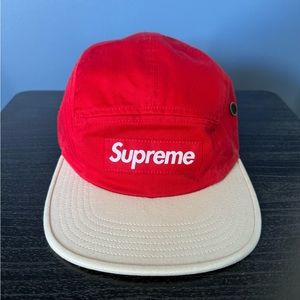 Supreme 2-tone 5 Panel Camp Cap